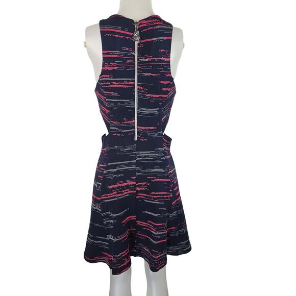 Amanda Uprichard Revolve NWT Womens Ponte Knit Sleeveless Side Cut Out Dress L - Picture 3 of 7